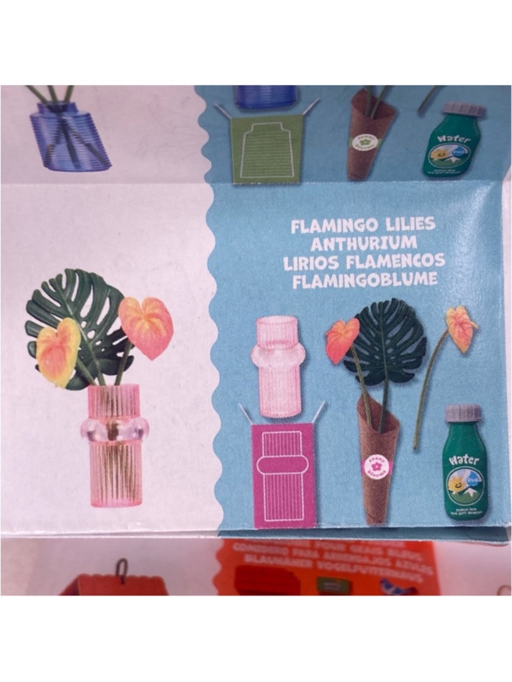 Miniverse Flamingo Lilies